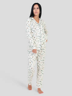 Комплект домашний женский Vitacci PYJ9310-02 белый 44-46 RU