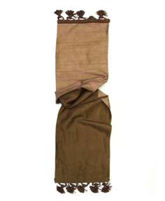 Шарф женский BASILE 20254 коричневый, 30х100 см