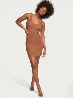 Платье женское Victorias Secret 11222346 коричневое XL