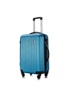 Чемодан унисекс LCase синий, 62.5х41.5х24.5 см