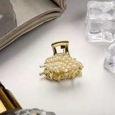Заколка-краб женская 9447739-6p золото No Brand