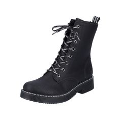 Ботинки женские Rieker 70006/01 черные 36 RU
