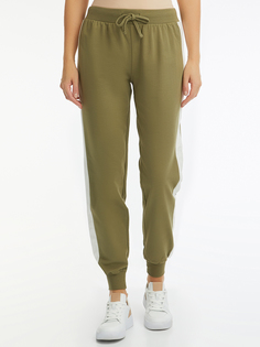 Спортивные брюки женские oodji 16701097B зеленые XL