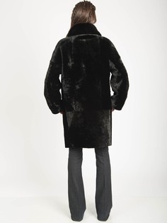 Шуба женская ALEF 3273 черная 48 RU Алеф