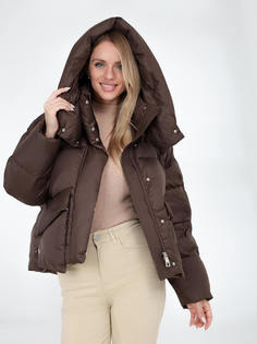 Куртка женская Vitacci CLA143-04 коричневая 48-50 RU