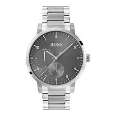 Наручные часы унисекс HUGO BOSS HB1513596 серебристые