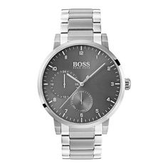 Наручные часы унисекс HUGO BOSS HB1513596 серебристые