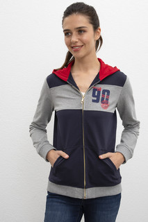 Толстовка женская U.S. POLO Assn. G082GL0820GATLIN серая S