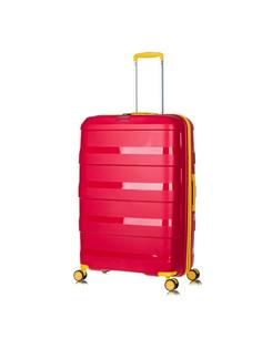 Чемодан унисекс LCase MONACO красный, 67,5х45х27 см