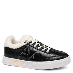 Кеды женские Armani Exchange XDX136 черные 35 EU