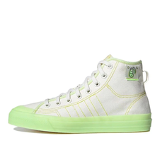 Кеды унисекс Adidas Nizza Hi Rf желтые 37.5 RU