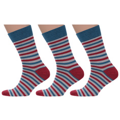 Комплект носков мужских MoscowSocksClub msk3-М39 разноцветных 25