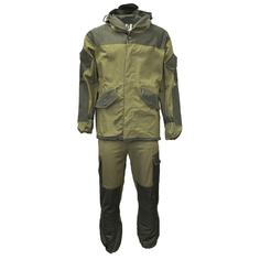 Костюм рабочий NoBrand 1384098 хаки 60-62, 182-188