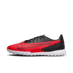 Кроссовки унисекс Nike Phantom Gx Academy Turf Low-Top Soccer красные 11 US