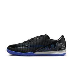 Кроссовки унисекс Nike Zoom Mercurial Vapor 15 Academy Indoor/Court Soccer черные 7,5 US
