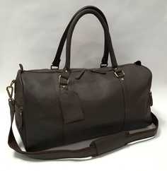 Дорожная сумка мужская Black Buffalo Stranger коричневая, 50х25х25 см