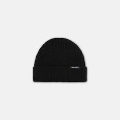 Шапка унисекс Dickies Woodworth Waffle Beanie blk черная, one size