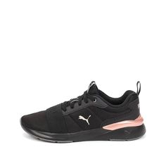 Кроссовки женские PUMA Rose Plus черные 37.5 RU