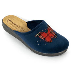 Тапочки женские Inblu 413326957 бордовые 35 RU