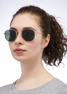 Солнцезащитные очки унисекс Ray-Ban RB 3548N 001 51 голубые