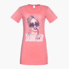 Ночная сорочка женская Tusi 7744013 розовая 50 RU