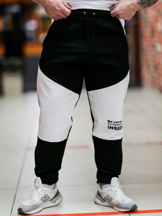 Спортивные брюки мужские INFERNO style Б-002-000 белые XL