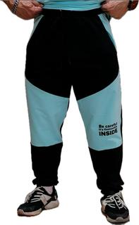Спортивные брюки мужские INFERNO style Б-002-000 бирюзовые 2XL