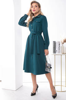 Платье женское LT Collection Мерио зеленое 52 RU