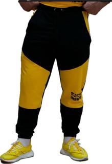 Спортивные брюки мужские INFERNO style Б-002-000 желтые M