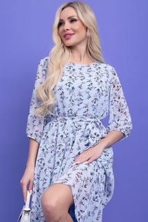Платье женское LT Collection Виталина разноцветное 46 RU