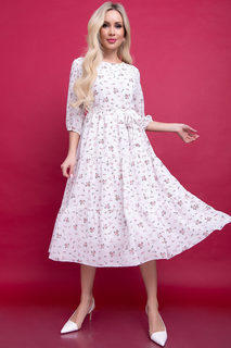 Платье женское LT Collection Виталина белое 50 RU
