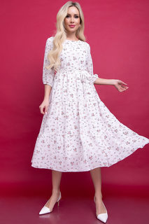 Платье женское LT Collection Виталина белое 48 RU