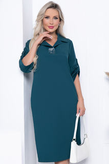 Платье женское LT Collection Сабина зеленое 48 RU