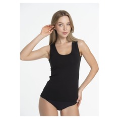 Майка женская Pierre Cardin на широких бретельках PC15014T-Shirt черная (L)