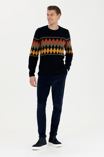 Спортивные брюки мужские US Polo Assn G081SZ0OP0GAMU синие M