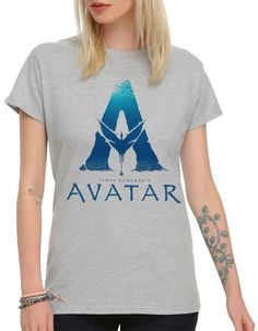 Футболка женская DreamShirts Studio Аватар - Джеймс Кэмерон AVA-98922-1 серая 2XL