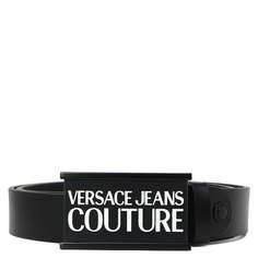 Ремень мужской Versace Jeans Couture 74YA6F15 черный, р. 90 см