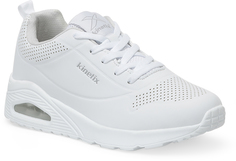 Кроссовки женские Kinetix WHITE SNEAKER MERA PU W 2PR белые 39 EU