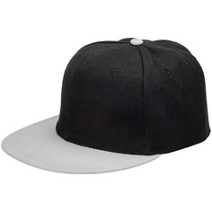 Бейсболка мужская no brand omn021 черная с серым, one size