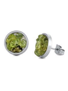 Серьги из бижутерного сплава Lattrice 546233719, хризолит