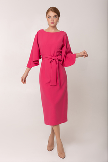 Платье женское Петербургский Швейный Дом 1410 розовое 46 RU