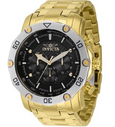 Наручные часы мужские INVICTA 38443 золотистые