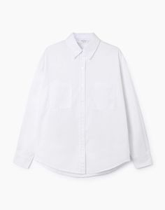 Рубашка женская Gloria Jeans GSU001162 белая XXS (36-38)