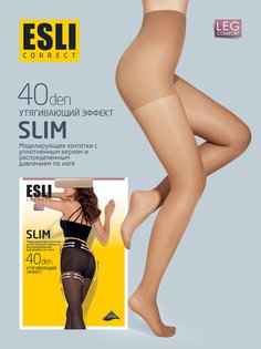 Колготки женские Esli SLIM 40 (new) бежевые 6