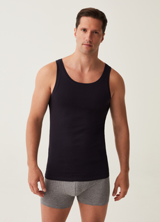 Футболка OVS для мужчин, синяя, размер S, 1842727, 2 шт.