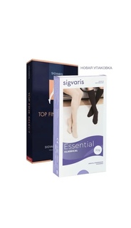 Колготки Sigvaris Magic женские 2-го класса компрессии с закрытым мысом прозрачные, MG2-K