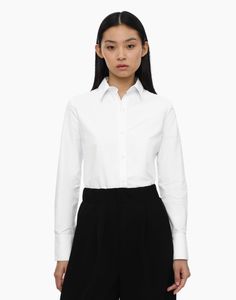 Рубашка женская Gloria Jeans GSU001157 белая XL (52-54)