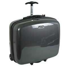 Чемодан унисекс RION+ А419 карбон, 46x42x20 см