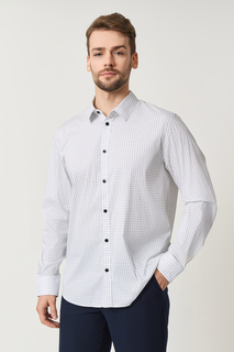Рубашка мужская Baon B6623501 белая XXL