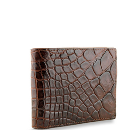 Портмоне мужское Exotic Leather kk-443 коричневое